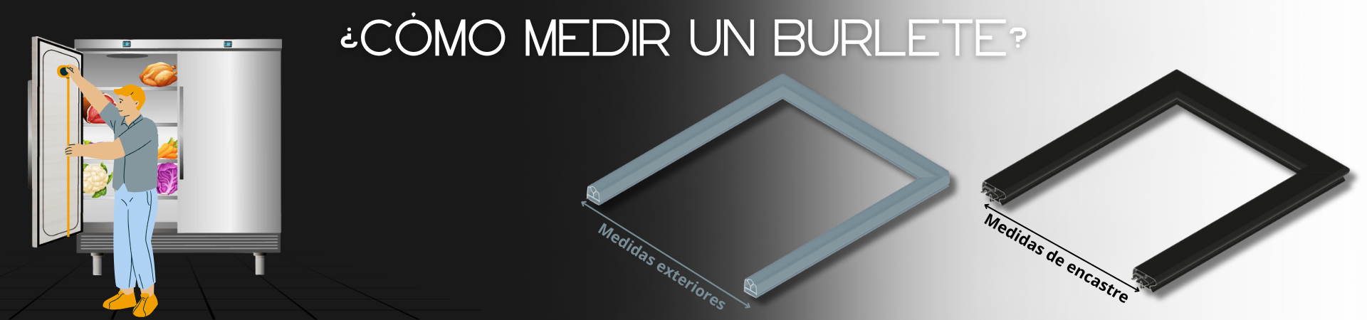 COMO MEDIR UN BURLETE
